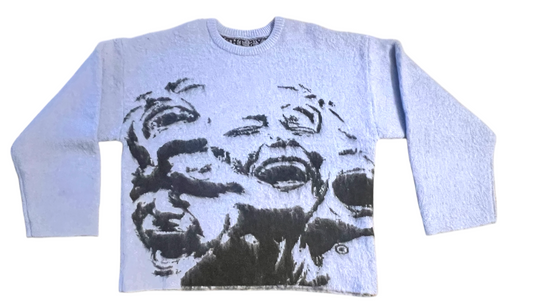 Oversized Mohair Pull Over Sweater