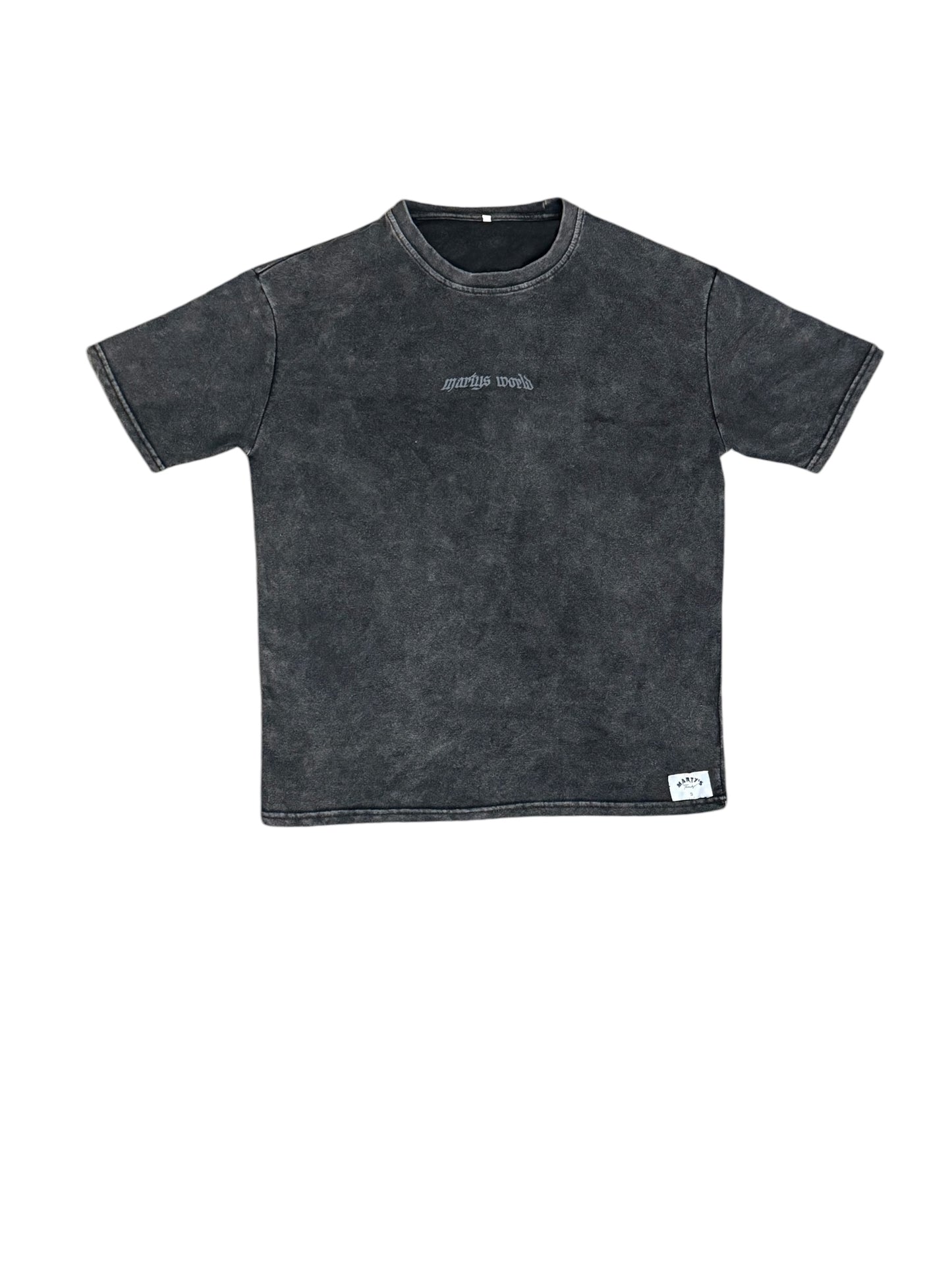 Vintage Washed Black Graphic Tee