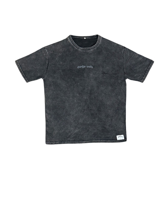 Vintage Washed Black Graphic Tee