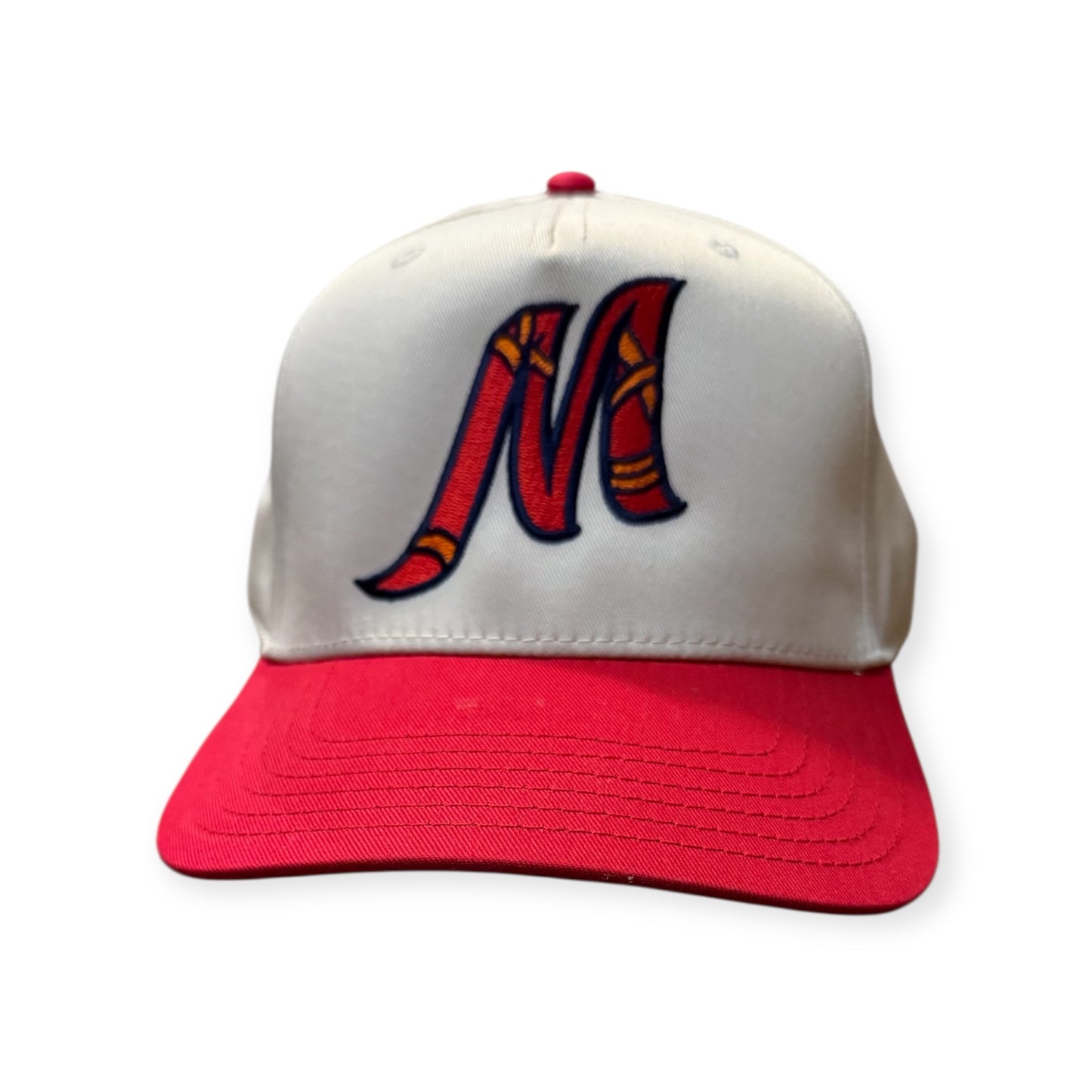 Snapback Hat with Embroidered M Logo – Marty’s Threads Streetwear