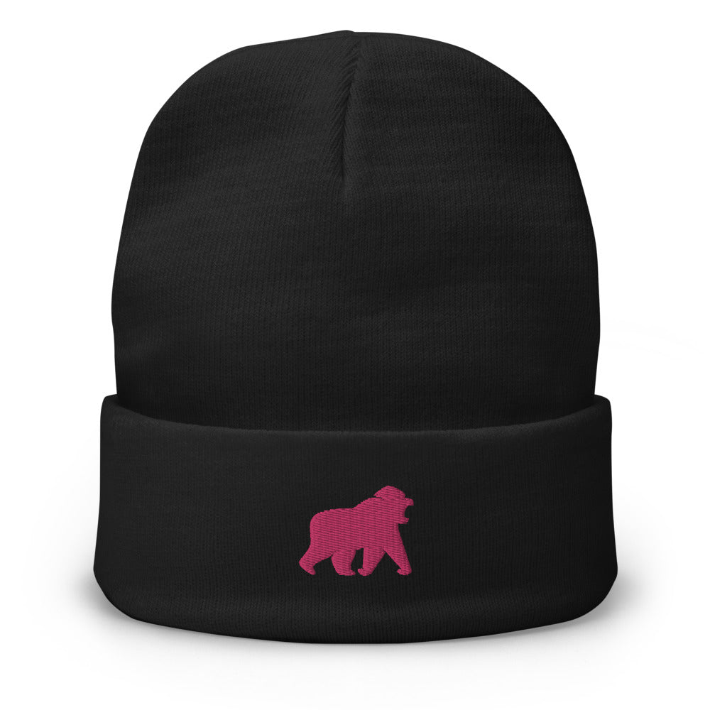 Gorilla Silhouette beanie