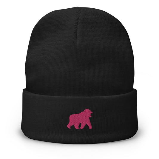 Gorilla Silhouette beanie