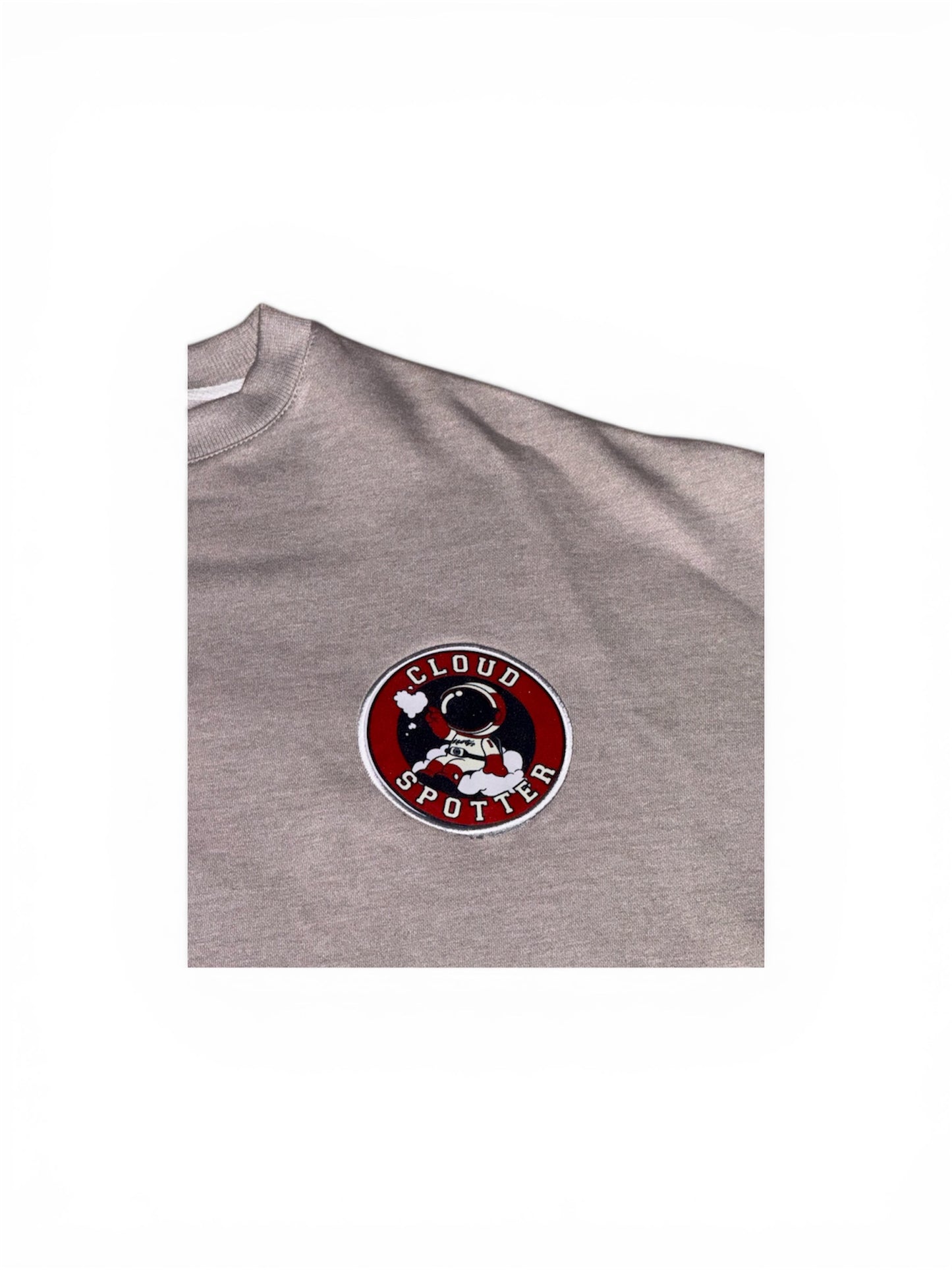 Dark Cloud Oversized three quarter sleeve Tee-Cloud Collection Marty's x Concrete