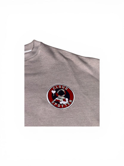 Dark Cloud Oversized three quarter sleeve Tee-Cloud Collection Marty's x Concrete