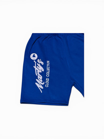 Lightening Blue-Cloud Shorts Martys x Concrete
