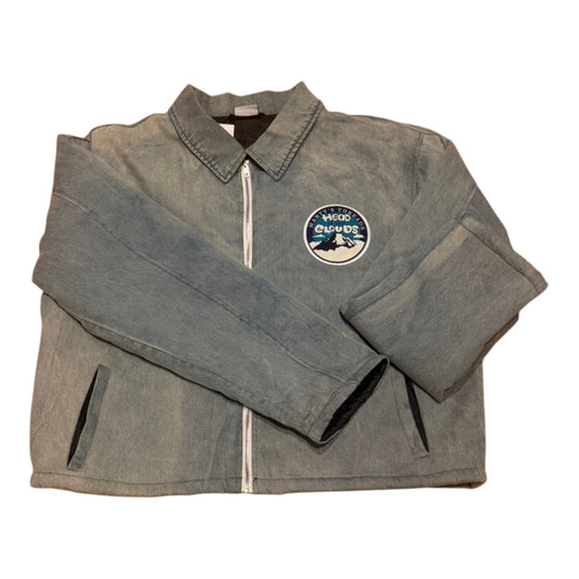 Thunderstorm Washed denim Full Zip Jacket-Cloud Collection Martys x Concrete