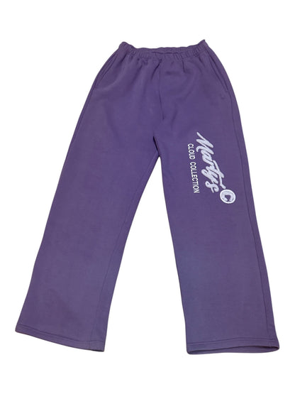 Overcast Purple Sweat pants-Cloud Collection Martys x Concrete