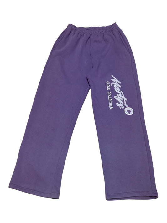 Overcast Purple Sweat pants-Cloud Collection Martys x Concrete