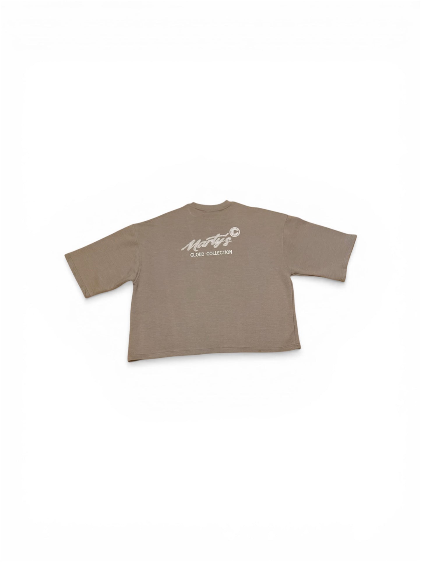 Dark Cloud Oversized three quarter sleeve Tee-Cloud Collection Marty's x Concrete