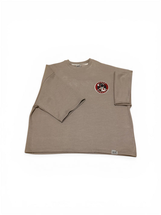 Dark Cloud Oversized three quarter sleeve Tee-Cloud Collection Marty's x Concrete
